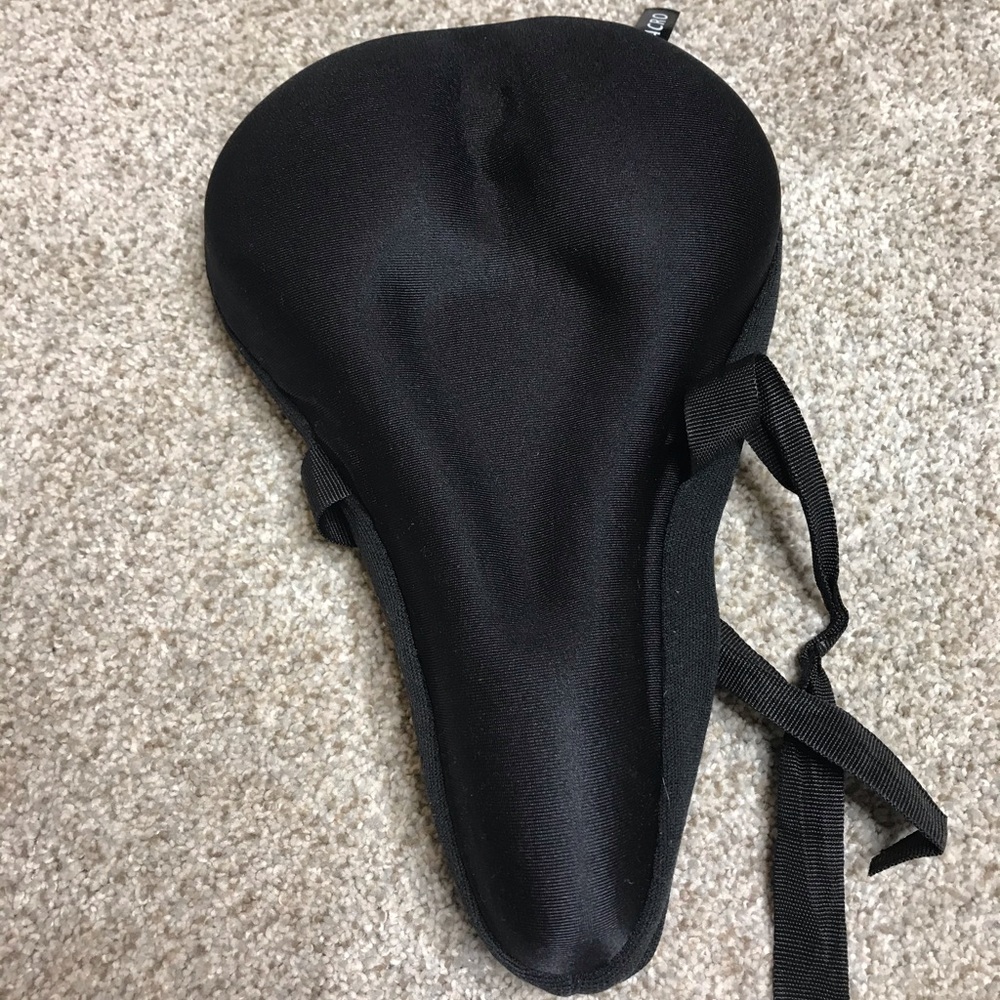 Gel bicycle seat cover